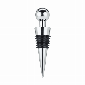Sphere: Chrome Bottle Stopper