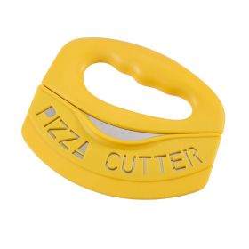 1pc Pizza Cutter; Stainless Steel Rocker Blade With Cover Protective Sheath; Pizza Slicer Cutter Knife Chopper