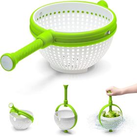 1pc Vegetable Drain Basket; Kitchen Vegetable Washing Basin; Salad Spinner; Fruit Washing Vegetable Basket