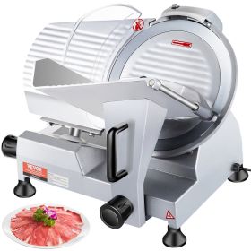 VEVOR Commercial Meat Slicer, 320W Electric Deli Food Slicer, 12 inch Carbon Steel Blade Electric Food Slicer