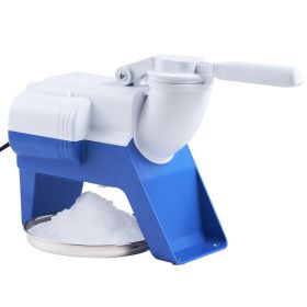 VEVOR Ice Crushers Machine, 176lbs Per Hour Electric Snow Cone Maker with 2 Blades, Shaved Ice Machine