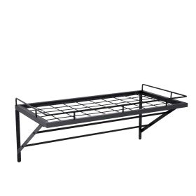 VEVOR Pot Rack Wall Mounted, 24 inch Pot and Pan Hanging Rack, Pot and Pan Hanger with 12 S Hooks
