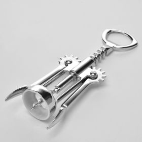 Wine Opener Stainless Steel Wing Type Metal Sommeliers Corkscrew Bottle Openers Cork Remover