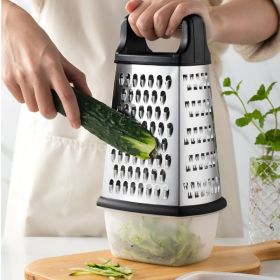 4 Sides Cheese and Vegetables Box Grater Stainless Steel Multifunctional Slicer