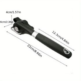1pc Multifunctional Can Opener Quick And Simple Stainless Steel, Kitchen Gadget
