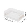 1pc Kitchen Butter Preservation Box, Easy Slice into Pats, Dividable Pan With Lid