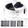 9 In 1 Multi-function Vegetable Cutting Tool for Kitchen; Household Potato Shredding Machine