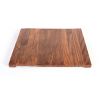 Willart Sheesham Wood (Rosewood) Table Mat for Drinks Snacks Foldable to fit over Armrest