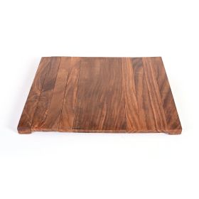 Willart Sheesham Wood (Rosewood) Table Mat for Drinks Snacks Foldable to fit over Armrest