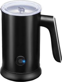 4 in-1 Milk Frother, Electric Milk Steamer 240ml/8.12oz Automatic Hot and Cold Milk Foam Maker and Milk Warmer