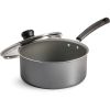 Tramontina PrimaWare 3 Quart Non-Stick Steel Gray Sauce Pan with Lid