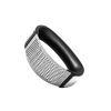 Anual Stainless Steel Rocker Garlic Press Mincer Tool Kitchen Gadgets