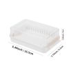 1pc Kitchen Butter Preservation Box, Easy Slice into Pats, Dividable Pan With Lid