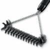 12 Inch BBQ Wire Grill Brush Triangular Stainless