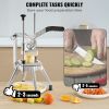 VEVOR Commercial Food Chopper Dicer French Fry Cutter for Fruits and Vegetables 4 Blades