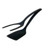 Spatula Tongs Cooking Tool, Silicone Flipping Spatula