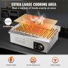 VEVOR Commercial Electric Griddle, 21", 1600W Countertop Flat Top, Stainless Steel Teppanyaki Grill, 122-572 degree Fahrenheit Adjustable