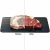Defrosting Tray for Frozen Meat Rapid and Safer Way of Thawing Food Large Size Thaw by Miracle Natural Heating