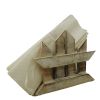 Willart Rustic Farmhouse Wood Kitchen Dining Napkin Holder