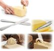 3 In 1 Stainless Steel Butter Spreader Knife, Curler Cutter