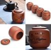 Ceramic Tea Canister Spice Jar Exquisite Tea Caddy