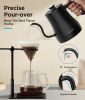 Gooseneck Electric Kettle with Temperature Control, 27oz Rapid Heating Pour Over Coffee/Tea, Auto Shut Off & Boil-Dry Protection,