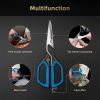 Kitchen Scissors;  Cookit Brand Shears Heavy Duty Stainless Steel, Come Apart for Cleaning