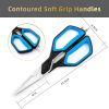 Kitchen Scissors;  Cookit Brand Shears Heavy Duty Stainless Steel, Come Apart for Cleaning