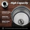 4 in-1 Milk Frother, Electric Milk Steamer 240ml/8.12oz Automatic Hot and Cold Milk Foam Maker and Milk Warmer