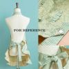 Restaurant/Kitchen/Cafe/Bakery Fashion Ruffle Backless Vintage Apron