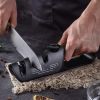 Knife Sharpener  3 Stage Kitchen Chef for Knife and Scissor Quickly Safely with Adjustable Angle Button