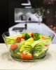 Palm Tree Acrylic Serving Bowl, Unbreakable Large Plastic  BPA Free, Soup, Salad, Snacks