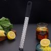 1pc Stainless Steel Lemon Zester & Cheese Grater; Kitchen Gadget