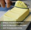 3 In 1 Stainless Steel Butter Spreader Knife, Curler Cutter
