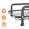 2-Tier Dish Drying Rack for Kitchen Counter Space Saving Rustproof with Drainboard Detachable Set