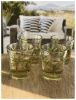 Palm Tree Design Acrylic Drinking Glasses