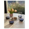 Oval Halo Tritan Plastic Drinking Glasses