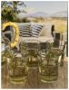 Palm Tree Design Acrylic Drinking Glasses