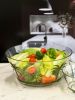 Palm Tree Acrylic Serving Bowl, Unbreakable Large Plastic  BPA Free, Soup, Salad, Snacks