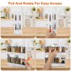 Swivel Cabinet Organizer Revolving Kitchen Rack Spice Organizer