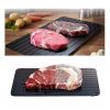 Defrosting Tray for Frozen Meat Rapid and Safer Way of Thawing Food Large Size Thaw by Miracle Natural Heating