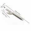 1pc Stainless Steel 3 In 1 Fish Scale Knife; Cut/Scrape/Dig Maw Knife Scale Scraper