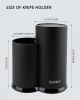 Cookit Brand Knife Block; Kitchen Universal Knife Holder without Knives; Detachable Knife Storage with Scissors Slot