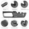 Knife Sharpener  3 Stage Kitchen Chef for Knife and Scissor Quickly Safely with Adjustable Angle Button