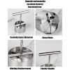 2 Sizes Kitchen Corring Tool 304 Stainless Steel Multifunction for Apple or Pear; Easy To Use Durable Core Remover