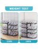 8 Tier Pots and Pans Lid Organizer Holder, Adjustable for Under Cabinet, Rack for Kitchen Storage
