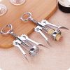Wine Opener Stainless Steel Wing Type Metal Sommeliers Corkscrew Bottle Openers Cork Remover