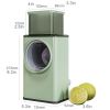1pc Multifunctional Vegetable Cutter; Hand-cranked Slicer shredder; Large Capacity
