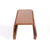 Willart Sheesham Wood (Rosewood) Table Mat for Drinks Snacks Foldable to fit over Armrest