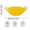 1pc Pasta Strainer - Cute Monster Eye Design - BPA Free Food Strainer For Kitchen - Kitchen Accessory Gift